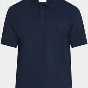 Saint Laurent Deep Blue Polo Shirt